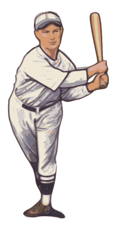 Baseball Athlete clipart