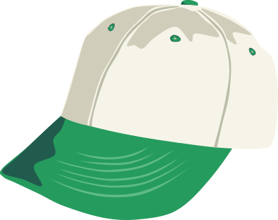 Baseball cap clipart