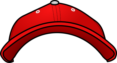 Baseball Cap - Front view clipart