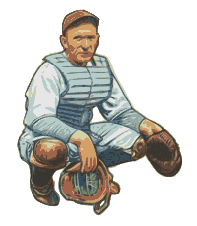 Baseball Catcher clipart