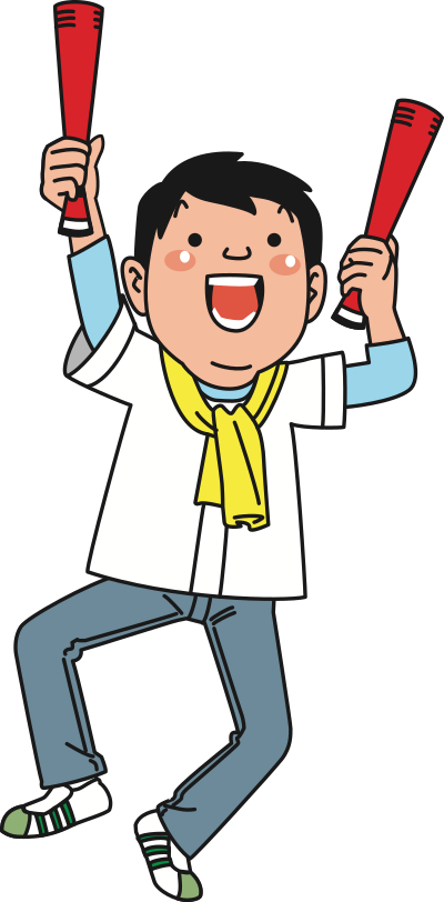 Baseball fan (#2) clipart
