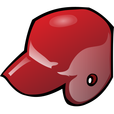 Baseball Helmet clipart