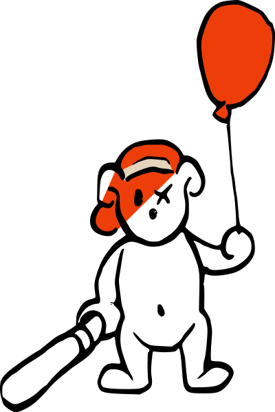 Baseball Teddy clipart