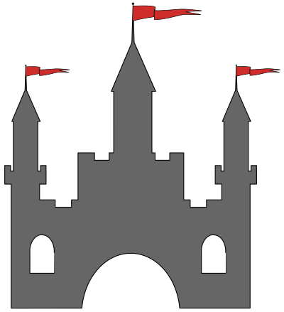 Basic Castle clipart