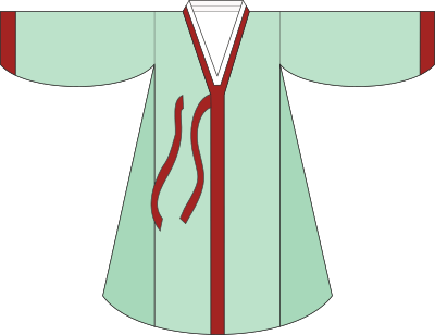 Basic Hanbok clipart