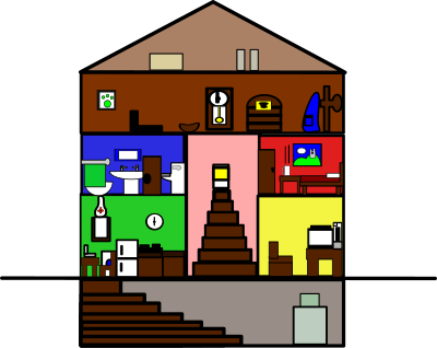 Basic House clipart