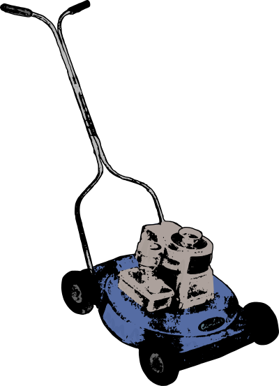 Basic Lawn Mower clipart