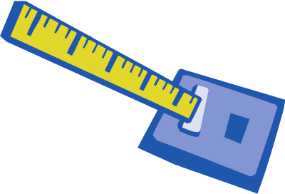 Basic Measuring Tape clipart