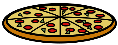 Basic Pizza clipart