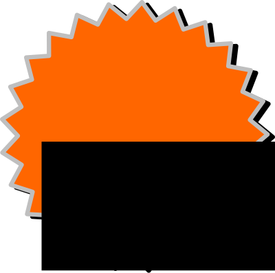 Basic Starburst Badge clipart