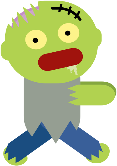 Basic Zombie clipart