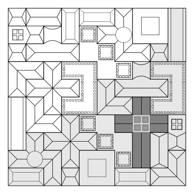 Basilica City Game Puzzle clipart