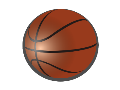 Basketball clipart