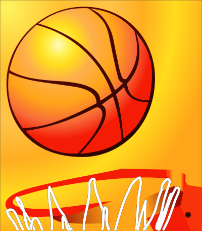 Basketball clipart