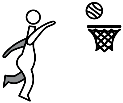 Basketball clipart