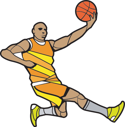 Basketball Athlete clipart