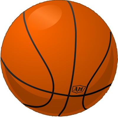 Basketball noshadow2 clipart