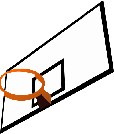 Basketball rim clipart