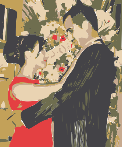 Bassel and Noura clipart
