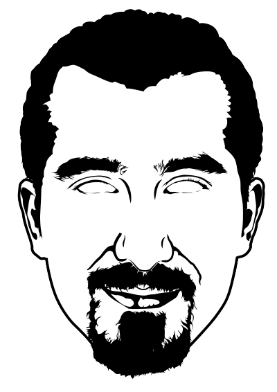 Bassel Facemask Cutout clipart