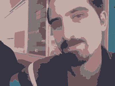 Bassel Portrait in Beijing clipart