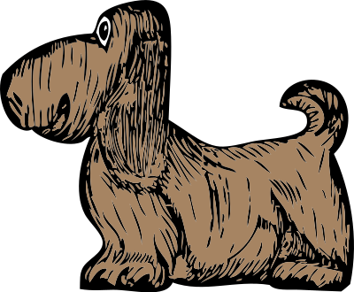 Basset hound clipart