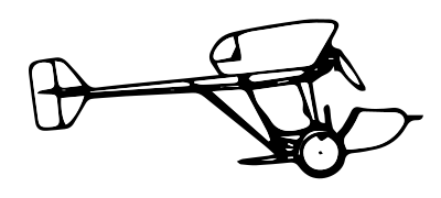 B.A.T. Crow airplane clipart