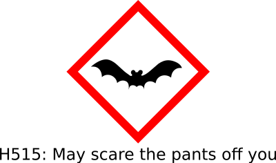 Bat hazard clipart