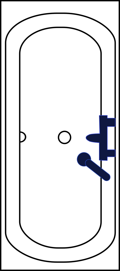 Bathroom components clipart