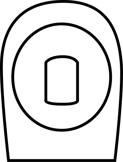 Bathroom components - toilet clipart