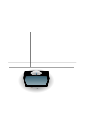 Bathroom Scale 1 clipart