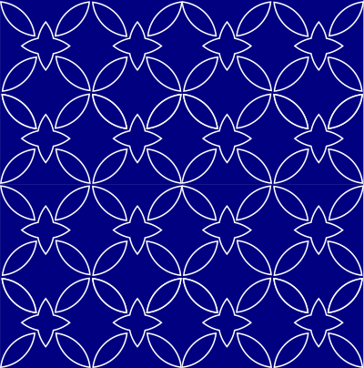 Batik Tile clipart