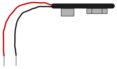 Battery Clip for a 9 V Battery clipart
