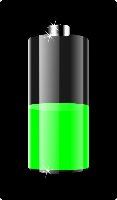 Battery icon clipart