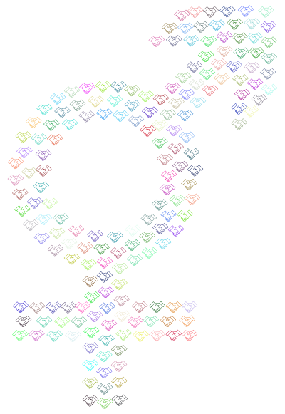 Battle Of The Sexes Prismatic clipart