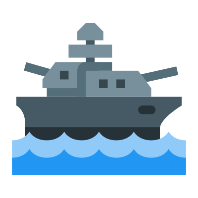 Battleship clipart
