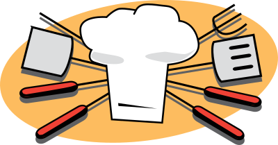 Bbq tools clipart