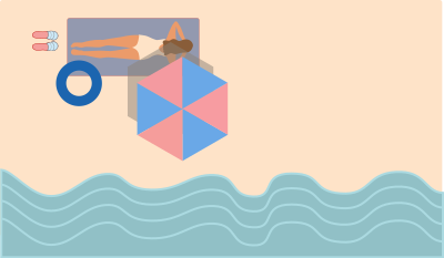 Beach | Am Strand clipart