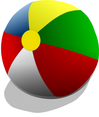 Beach Ball Remix clipart