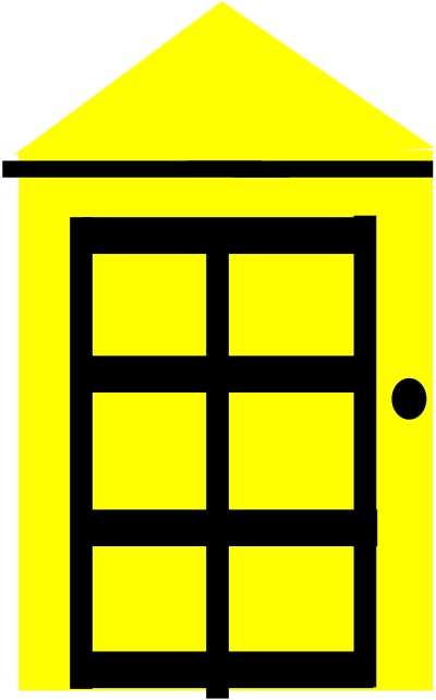 Beach hut clipart