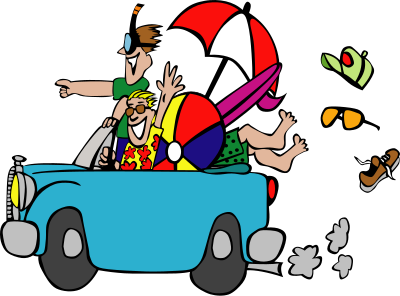 Beach Trip clipart