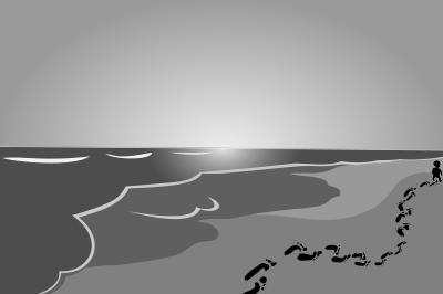 Beachwalk clipart