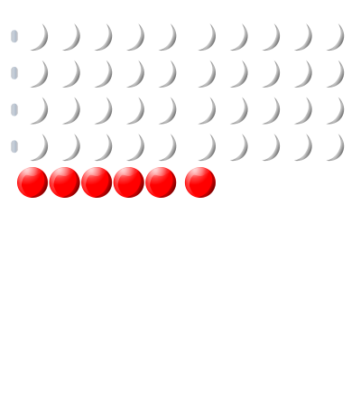 Beads quantitative picture 46 clipart