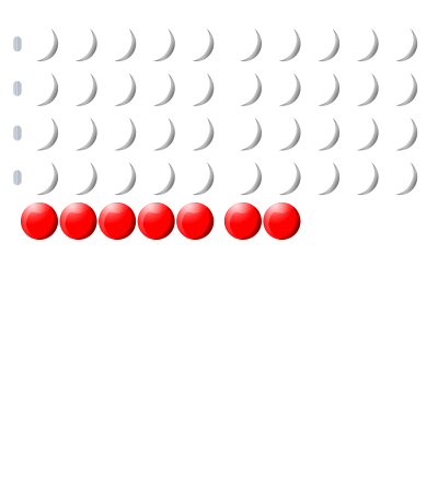 Beads quantitative picture 47 clipart