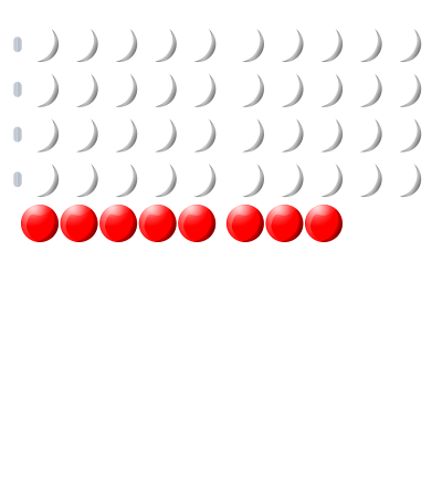 Beads quantitative picture 48 clipart