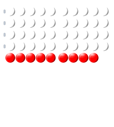 Beads quantitative picture 49 clipart