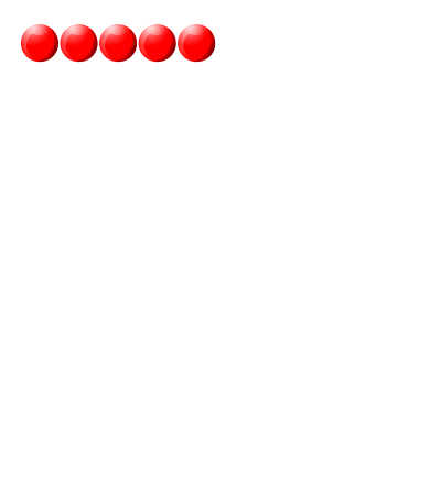 Beads quantitative picture 5 clipart