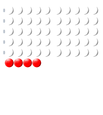 Beads quantitative picture 54 clipart