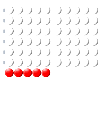 Beads quantitative picture 65 clipart