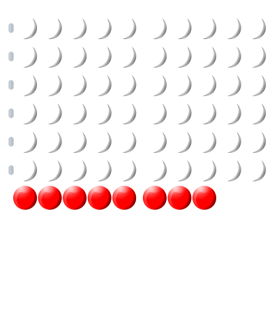 Beads quantitative picture 68 clipart